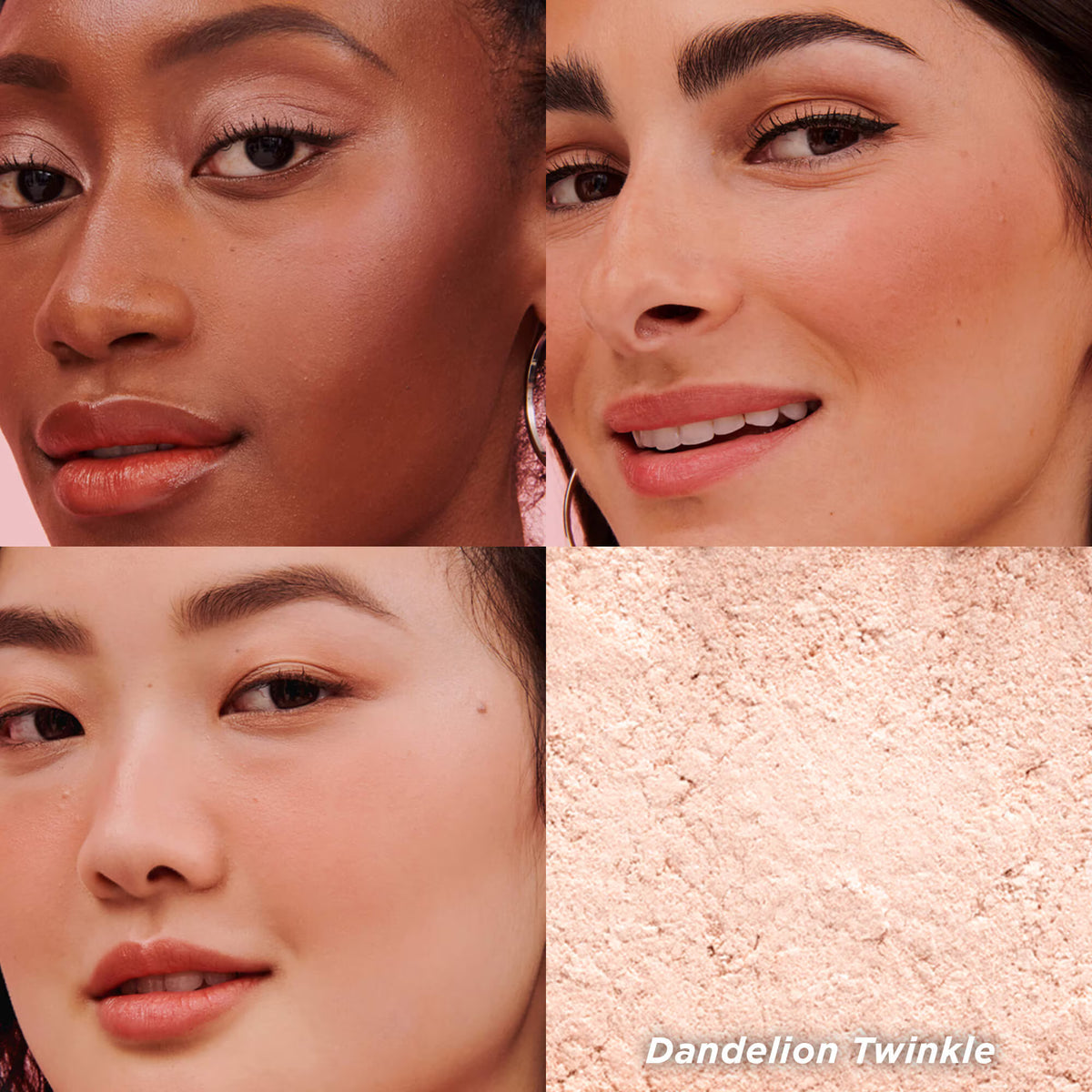 Benefit Cosmetics Dandelion Twinkle Soft Nude Pink Powder Highlighter