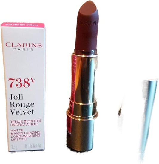 Clarins Joli Rouge Velvet (Matte & Moisturizing Long-Wearing Lipstick)