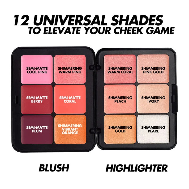 Make Up For Ever HD Skin Blush & Glow Cream Palette