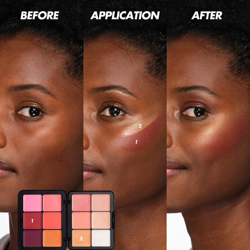 Make Up For Ever HD Skin Blush & Glow Cream Palette