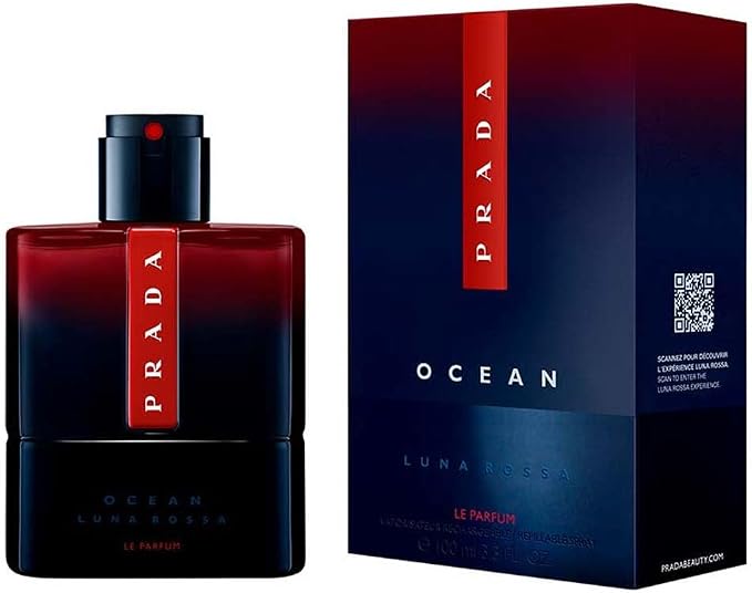 Perfume Prada Luna Rossa Ocean Le Parfum 100 ml Recargable