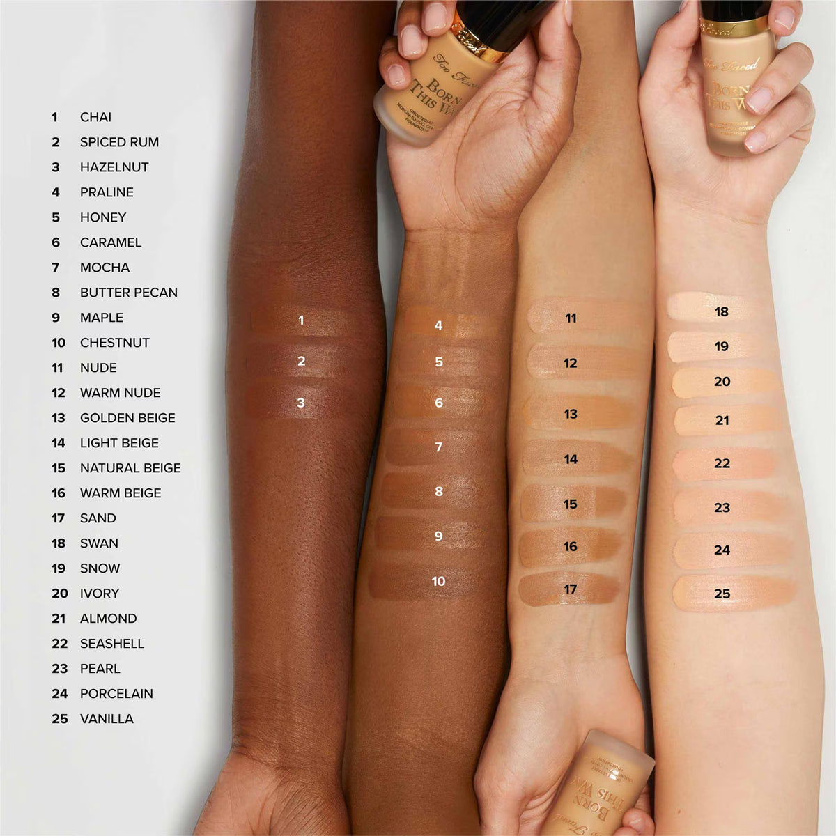 Too Faced Born This Way Undetectable Medium To Full Coverage Foundation